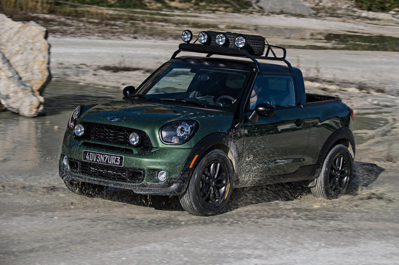Illustration for article titled The Mini Paceman Adventure Is A One-Off Pickup Loaded With Awesomeness